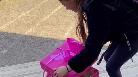 Girl Receives a Special Puppy Surprise