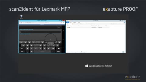 scan2ident für Lexmark MFP