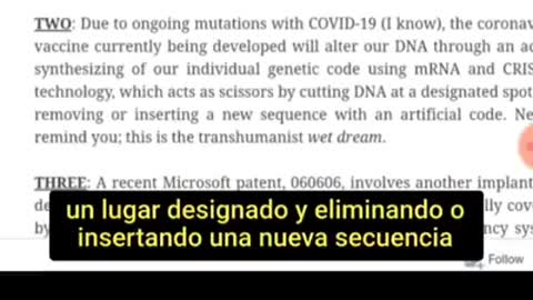 Vacunas Covid 19 con tecnologia Crisper de mutacion del ADN