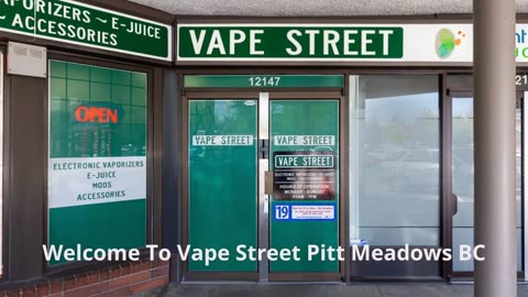 Vape Street Pitt Meadows BC - Your Ultimate Vape Shop Destination