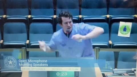 Dallas City Council Meeting Turns To UTTER CRINGE COVID Rap Song