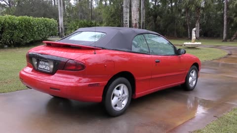 The 1996 Pontiac Sunfire Convertible is a Better Car than I thought it Was