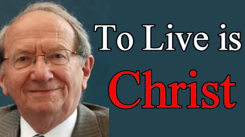 To Me to Live is Christ - Iain Murray _ Christian Audio Sermons