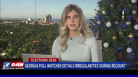 Ga. poll watcher details irregularities during recount
