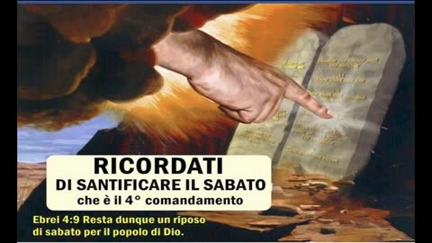 La Lettera agli Ebrei il cap 4 spiega esattamente del perche molti ripudiano il Sabato lo Shabbat