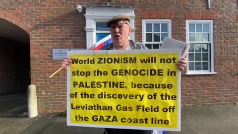 World Zionism will not stop the genocide in Palestine, because of the discovery of the leviathan gas field off the GAZA coast line