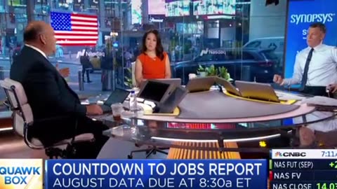 9-1-23 Liesman ahead of sep jobs Report - not clean, Feds to watch