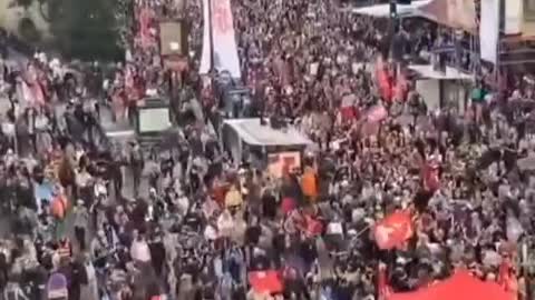 Way More French Protest Than Mockingbird Media Report