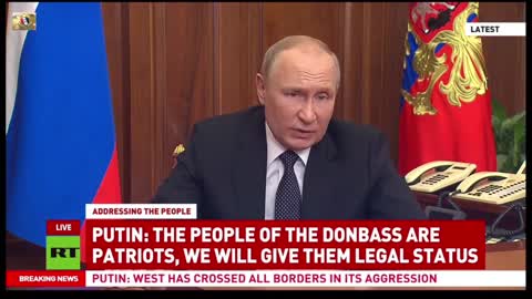 Russian President Putin on Partial Mobilization - English Translation