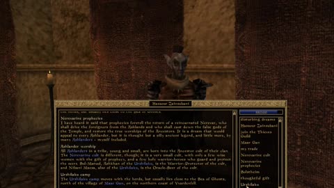Zainsubani Informant Quest Walkthrough - Elder Scrolls Morrowind