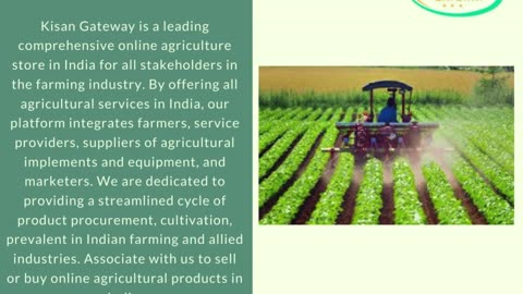 Reasons to Open an Online Agricultural Business