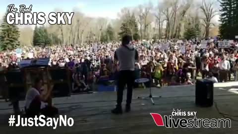 Chris Sky Motivation Speech - Calgary Freedom Walk 2021