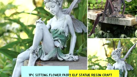 Sitting Flower Fairy