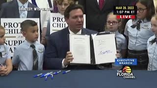 Gov. DeSantis signs the Parental Rights in Education bill