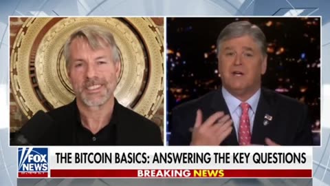 Michael Saylor quickly explains Bitcoin to Hannity's Boomer audience 🪙👴