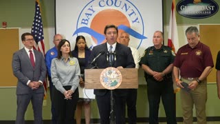 Gov. DeSantis Provides Relief for Bay County