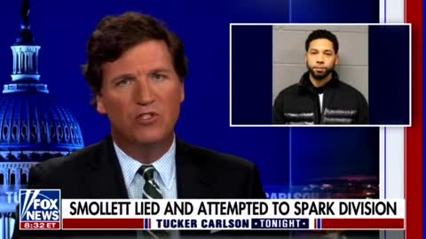 Tucker Carlson: "So Jussie Smollett is worried he's going to get Epsteined while in jail.
