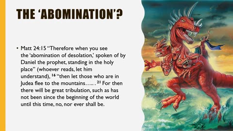 What is The Abomination of Desolation