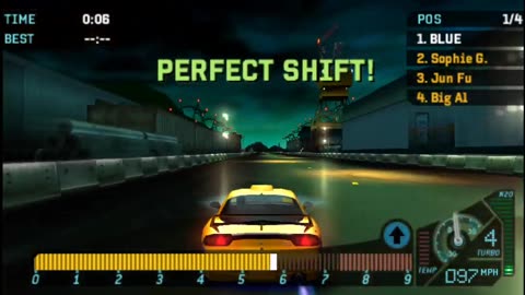 NFS Underground Rivals - Drag Race Event 5 Bronze Difficulty 1st Try(PPSSP HD)