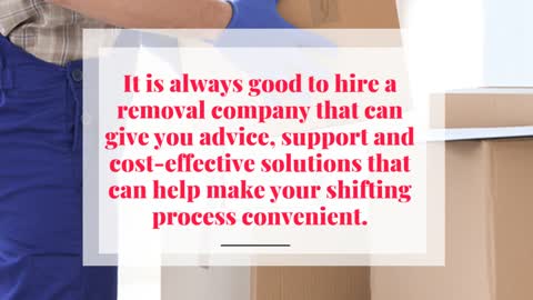 Advantages of Hiring a Professional Removalist