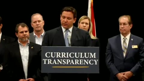 Governor DeSantis wants education in Florida schools, not indoctrination.