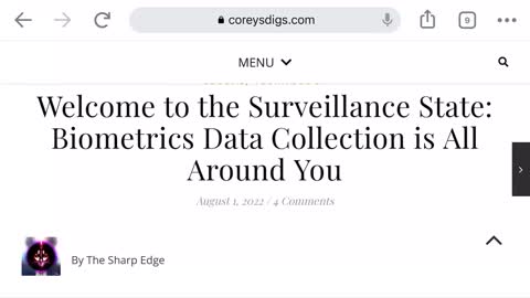 Welcome to the Surveillance State: Biometrics Data Collection is All Around You