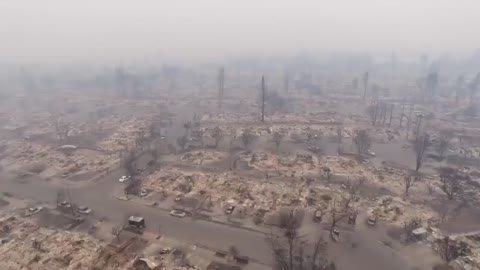 Aftermath of the Santa Rosa Fire Looks Like A Bomb Went Off