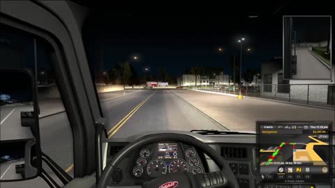 Ufo spotted American Truck Simulator Las Vegas to Elko via Ely, G27