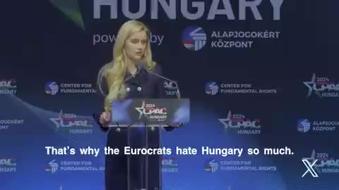 Eva Vlaardingerbroek 27-4-2024 speech in Boedapest Hungary