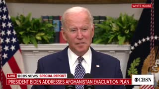 Biden says there is a growing risk in Afghanistan from ISIS-affiliate ISIS-K