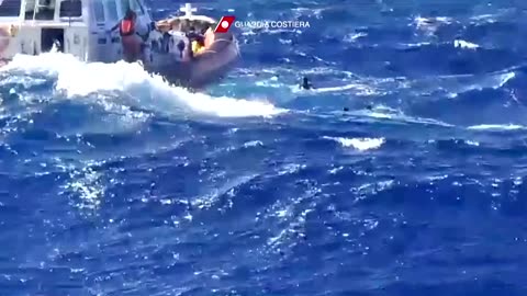 Italy rescues dozens of migrants after shipwrecks