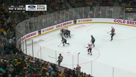 Philadelphia Flyers at Boston Bruins Game Highlights - March 16, 2024
