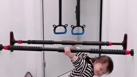 The famous Korean ninja baby