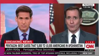Biden Spokesperson: No plan to get Americans to Afghanistan airport