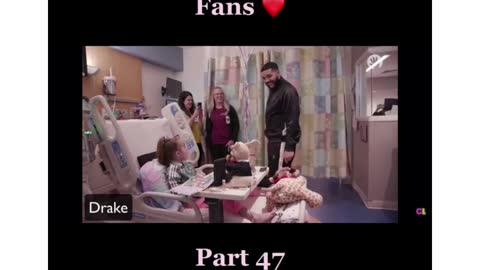 DRAKE SURPRISES SERIOUSLY ILL 11 YEAR OLD LITTLE GIRL, AS HE VISITS HER IN THE HOSPITAL #SHORTS.