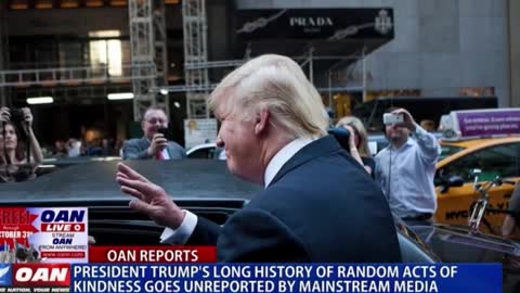 Trump has a long history of random acts of kindness that the media doesn’t want you to know about.