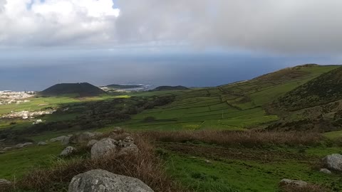 Zona central da ilha Graciosa, Açores