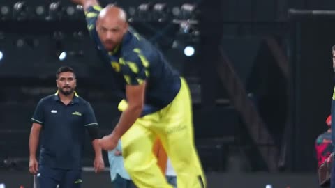 Tymal mills bowling action slow motion