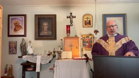 Fr Imbarrato; Monday 3rd week Lent; adoration