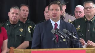 Governor DeSantis Press Conference Regarding the Border Crisis with Florida Law Enforcement 6/16/21