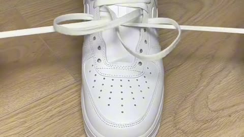 #airjordan how to tie a perfect shoe lace