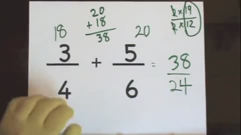 Add Fractions With Unlike Denominators