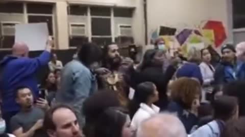 AOC dancing around to "AOC must go" chant?? Really??