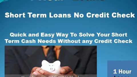 Short Term Loans No Credit Check- Get Payday Loans Support For Short Term Cash Needs