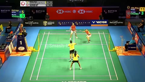 🏸Treessa Jolly _ Gayatri Gopichand Vs Catherine Choi _ Josephine 🇦🇺Australian Open 🏸Badminton 2023