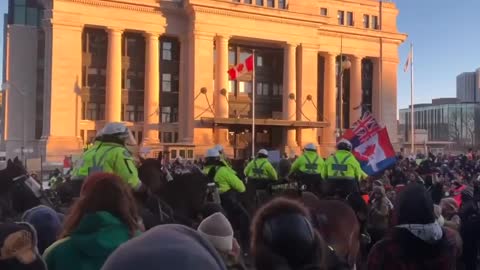 Canada Attacks Protestors