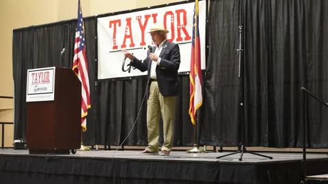 Lin Wood Endorses Kandiss Taylor at Patriots Unite Rally