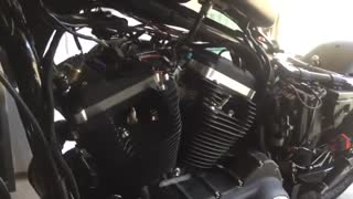 2015 Harley Davidson - Iron 883 - DK Custom Ignition Switch Relocation Kit