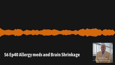 Do Allergy Medication cause Brain Shrinkage