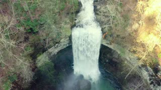 Amazing Angle of Waterfall Footage Confused Us